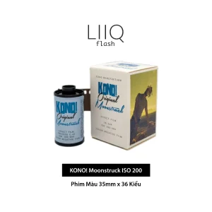 Phim KONO! Moonstruck ISO 200, Màu Color, 135/35mm x 36 Kiểu, Out Date Nhẹ Cho Máy Chụp Ảnh Film - LIIQ Flash — ảnh 1