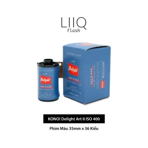 Phim KONO! Delight Art II ISO 400, Màu Color, 135/35mm x 36 Kiểu, In Date Cho Máy Chụp Ảnh Film - LIIQ Flash — ảnh 1