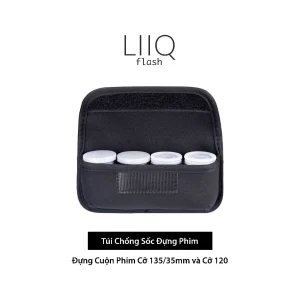 Túi Chống Sốc Đựng Cuộn Phim Cỡ 135/35mm và Cỡ 120, Mới Chưa Qua Sử Dụng, Cho Máy Chụp Ảnh Film - LIIQ Flash — ảnh 1