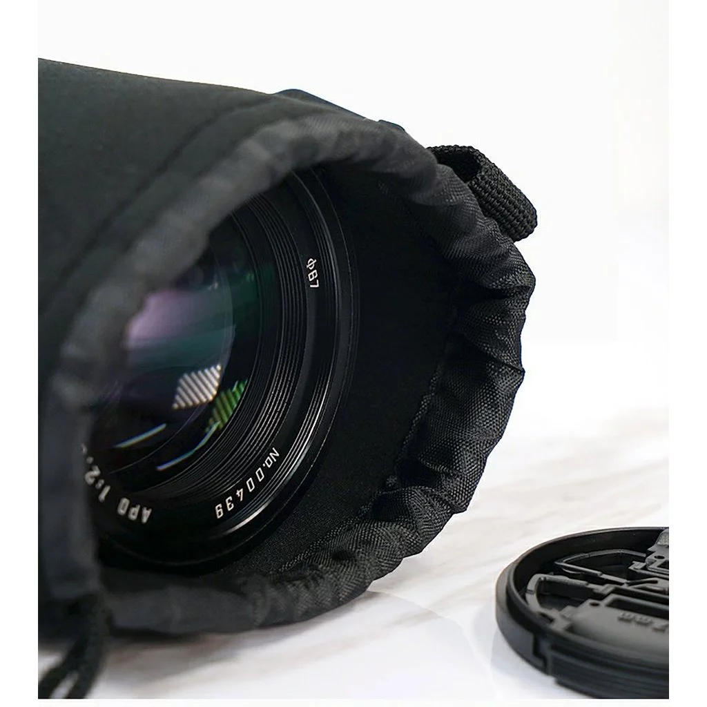 Túi Chống Sốc Đựng Lens Ống Kính Máy Ảnh, Phụ Kiện, Mới Chưa Qua Sử Dụng, Cho Máy Chụp Ảnh Film - LIIQ Flash — ảnh 2