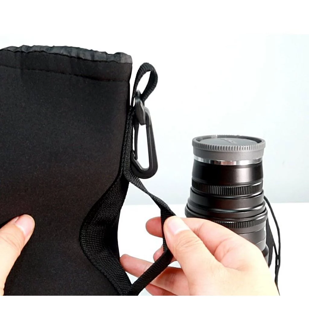 Túi Chống Sốc Đựng Lens Ống Kính Máy Ảnh, Phụ Kiện, Mới Chưa Qua Sử Dụng, Cho Máy Chụp Ảnh Film - LIIQ Flash — ảnh 4